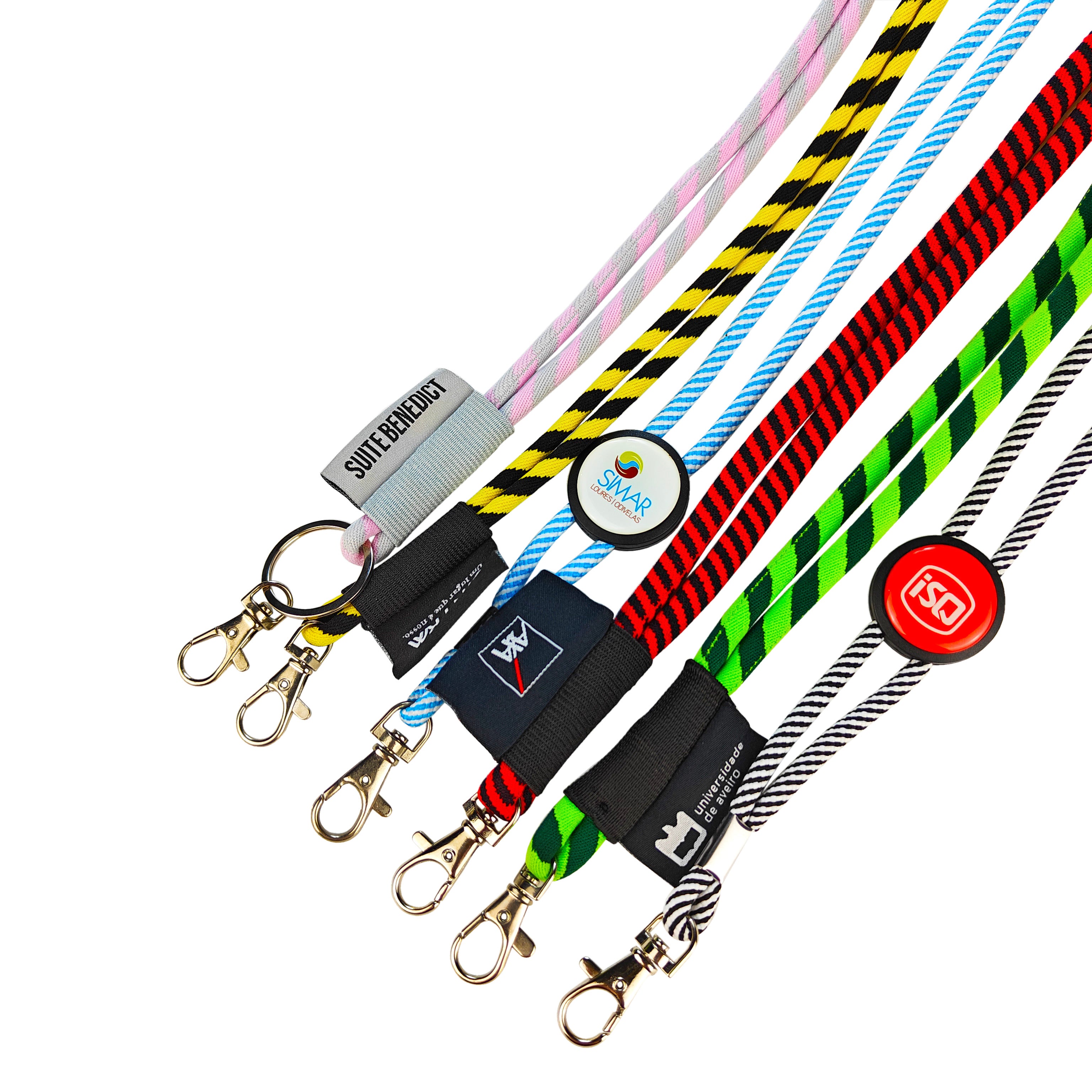 Round cord lanyard