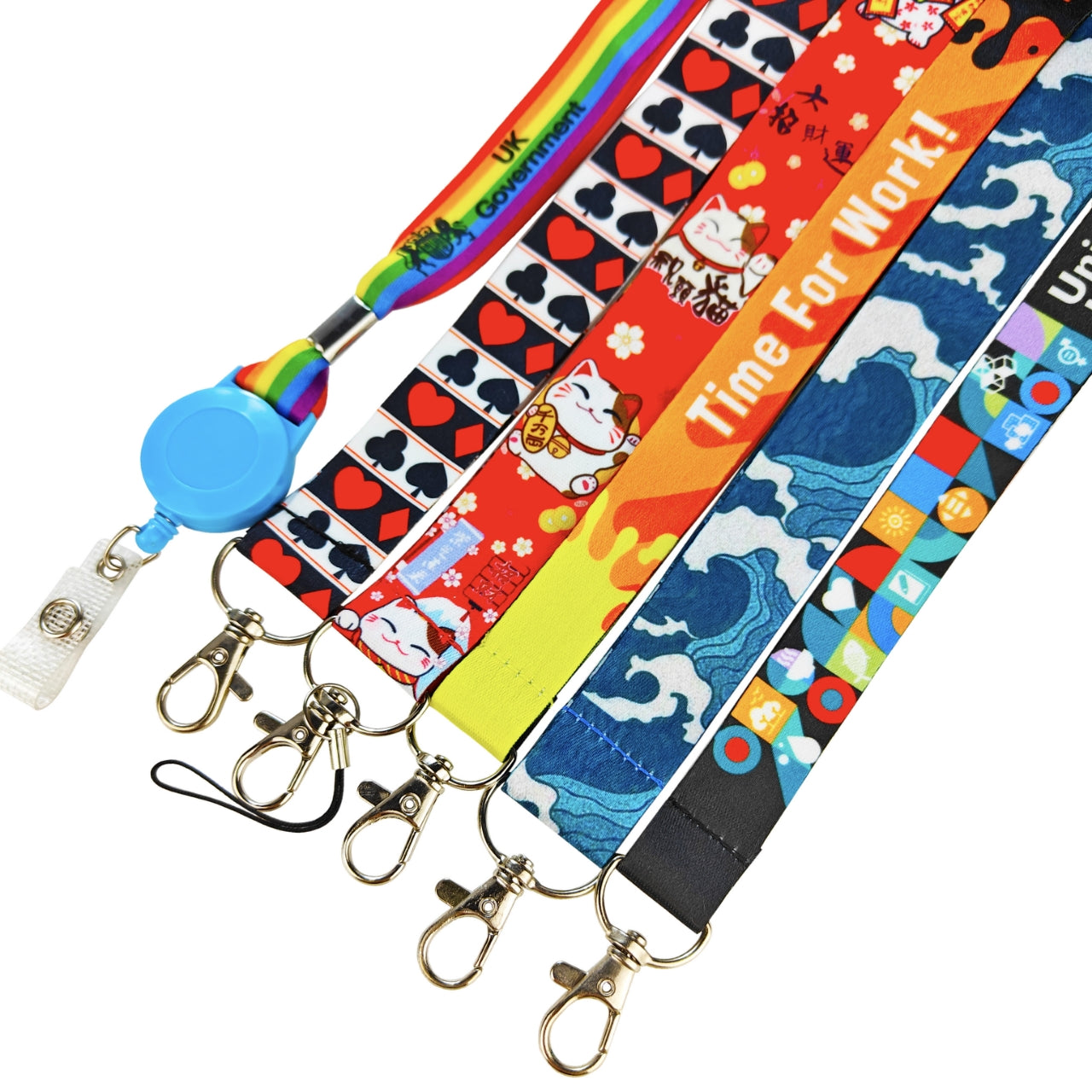 Sublimation lanyard