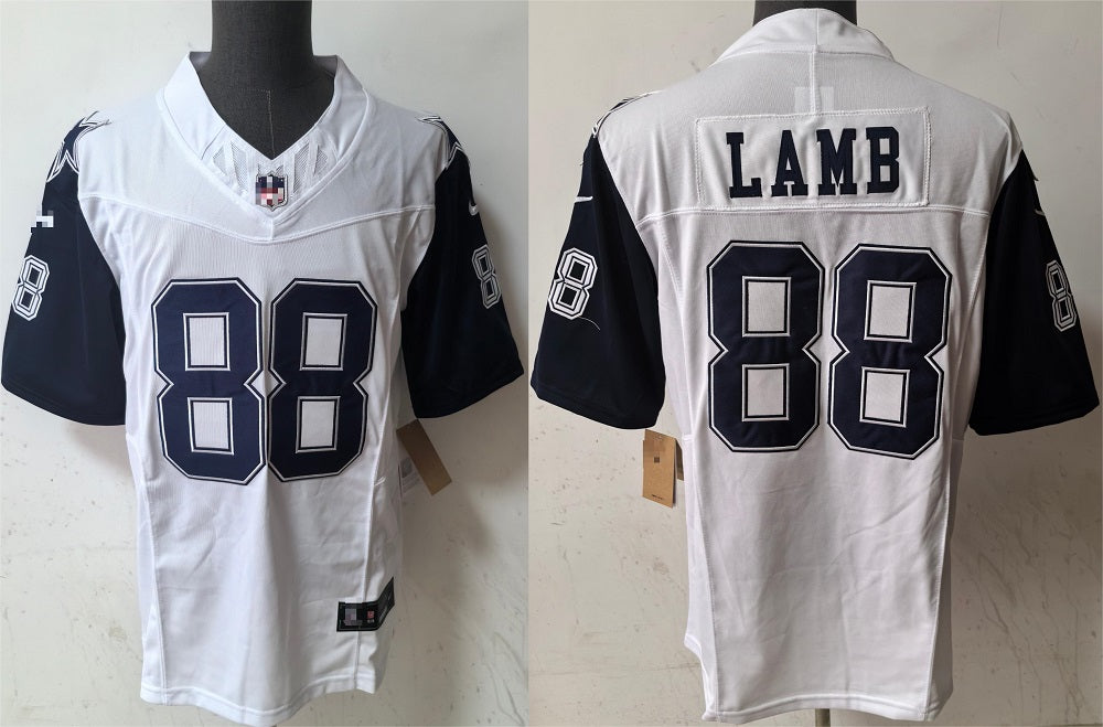 Men's CeeDee Lamb Navy Dallas Cowboys Alternate Game Jersey