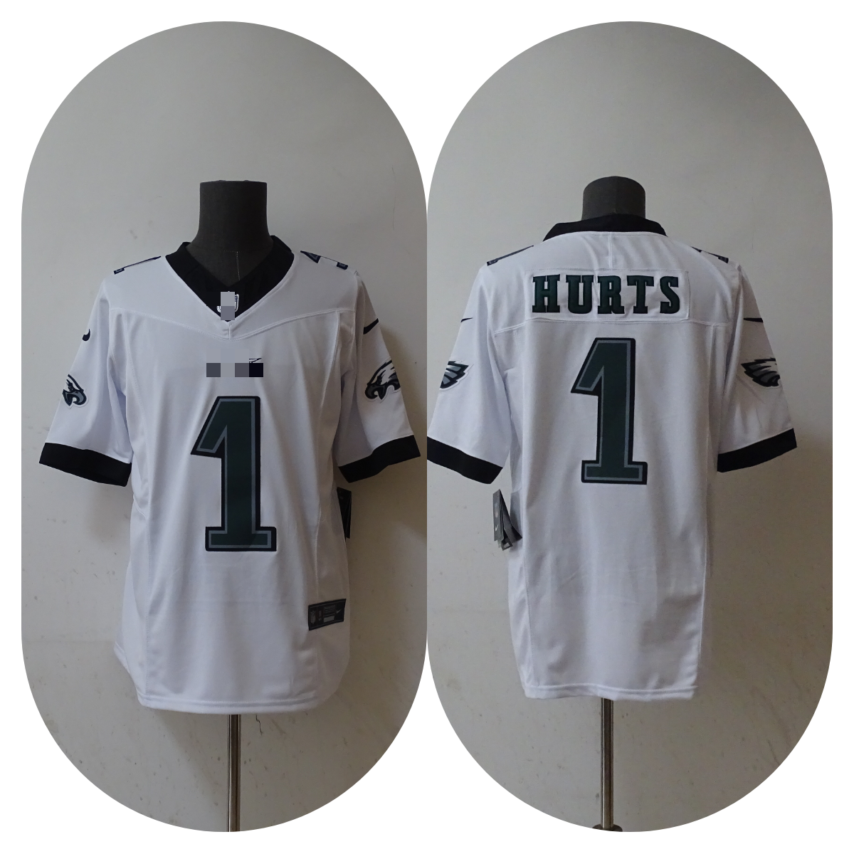 Men's Nike Jalen Hurts Green Philadelphia Eagles Player Jersey