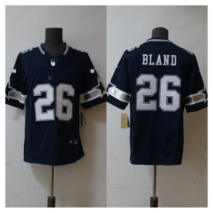 Men's DaRon Bland Navy Dallas Cowboys Player Game Jersey