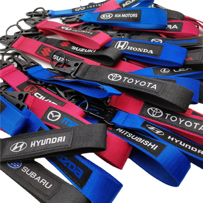 Car LOGO keychain straps