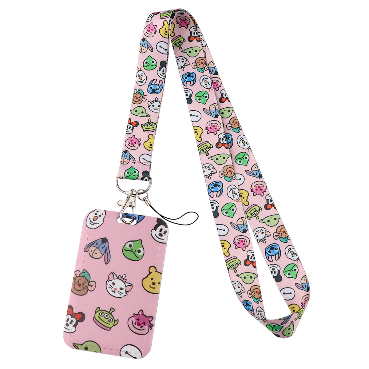 Cartoon lanyard with ID card holder