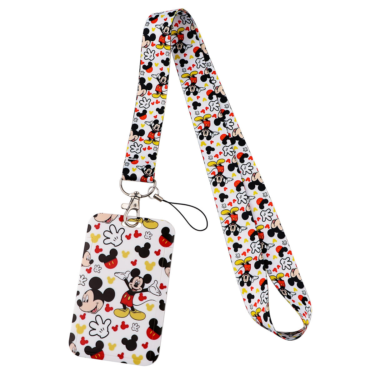 Cartoon lanyard with ID card holder