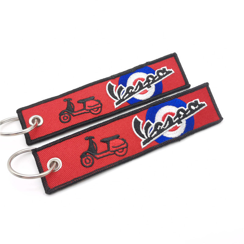 JDM Embroidered Keytag