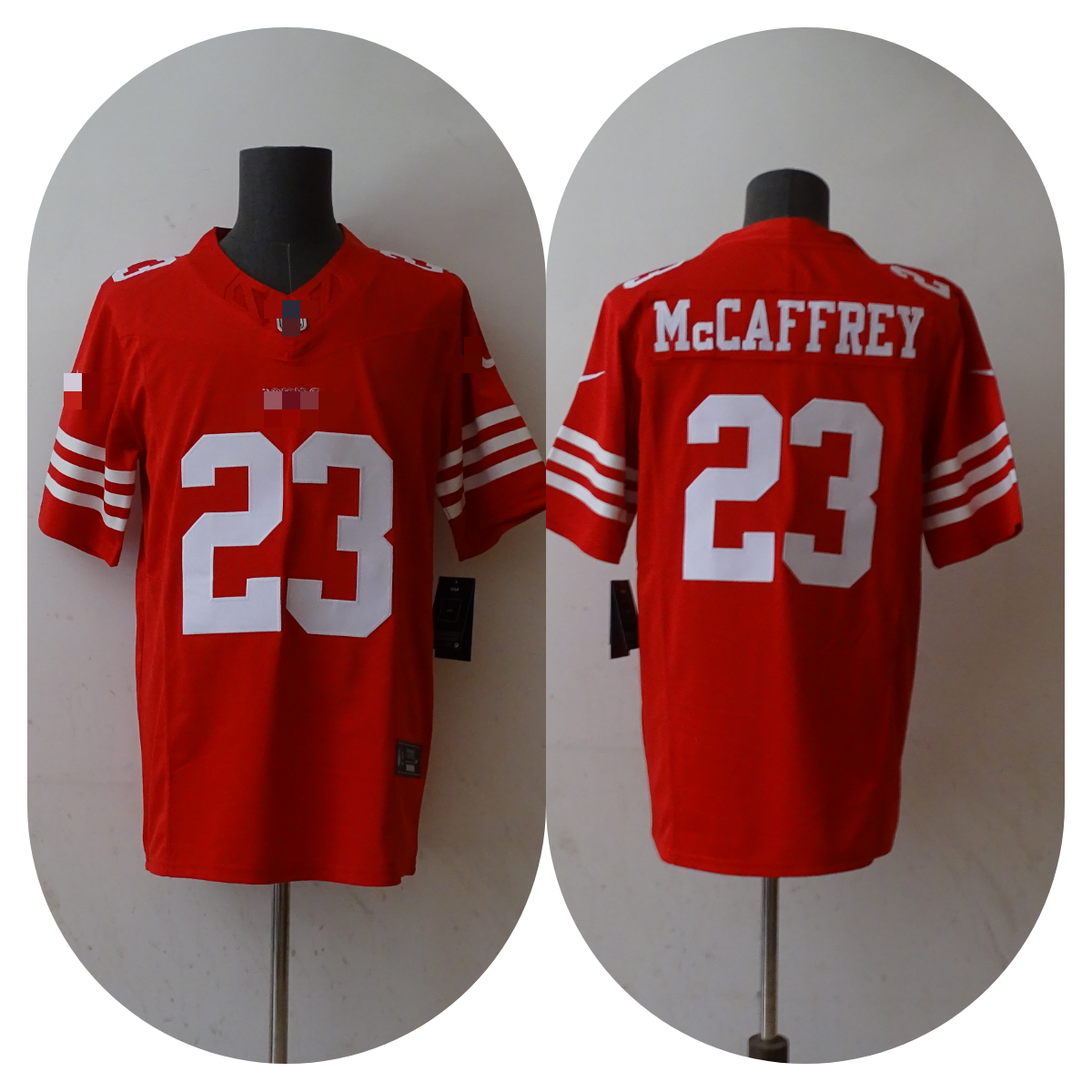 23# Christian McCaffrey San Francisco 49ers Football Game Jersey