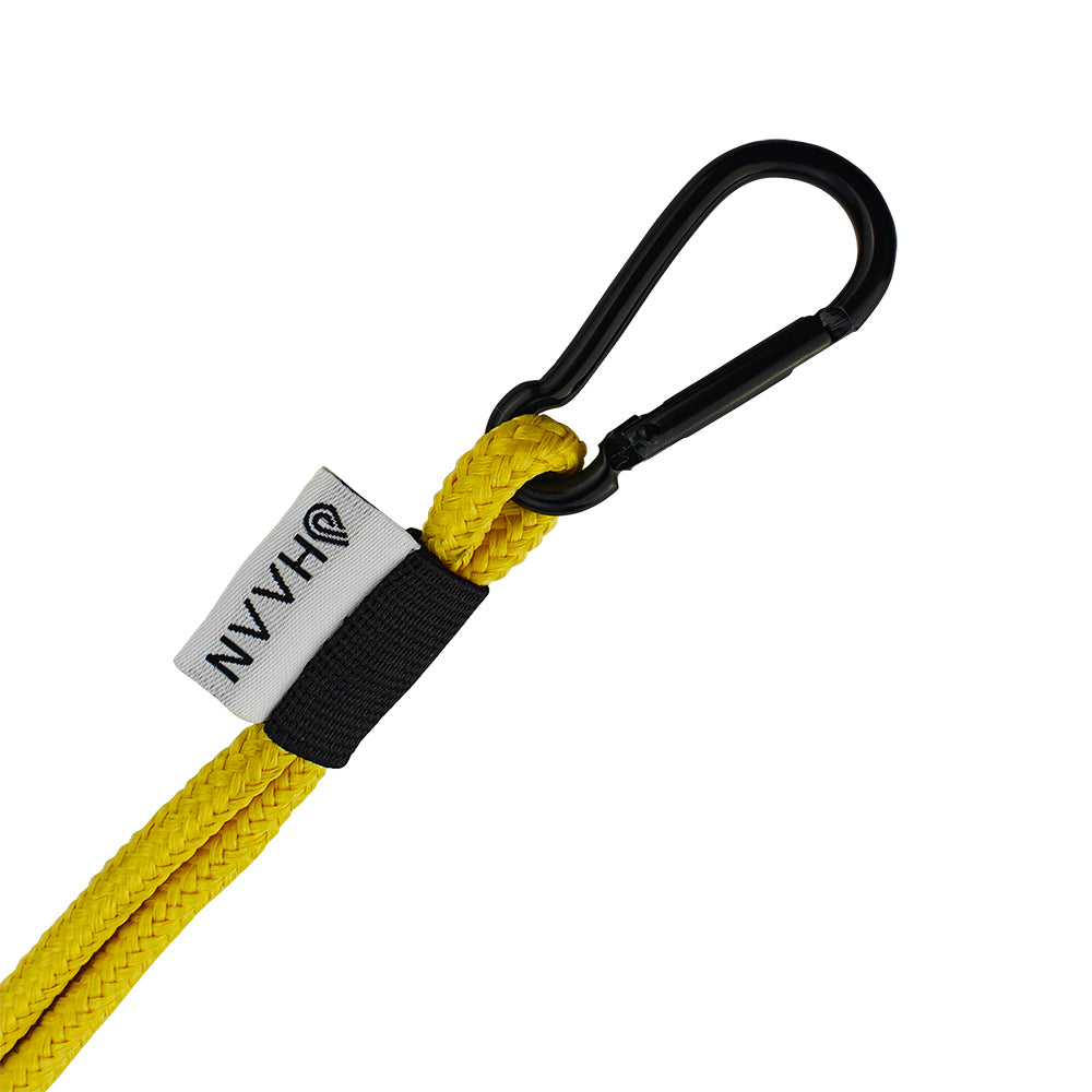 Woven Round Lanyard With Carabiner Hook