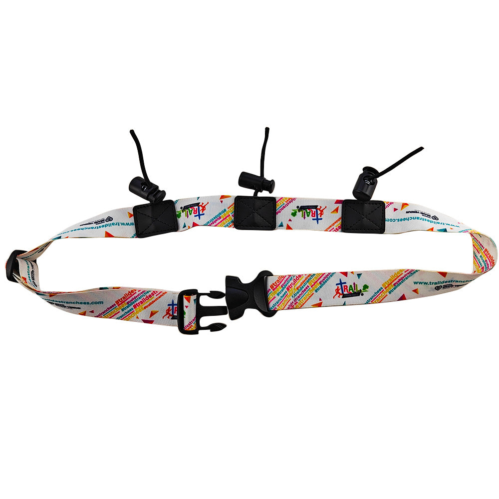 Race number belts for sport events