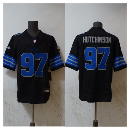 Men's Aidan Hutchinson Black Detroit Lions Legend Jersey