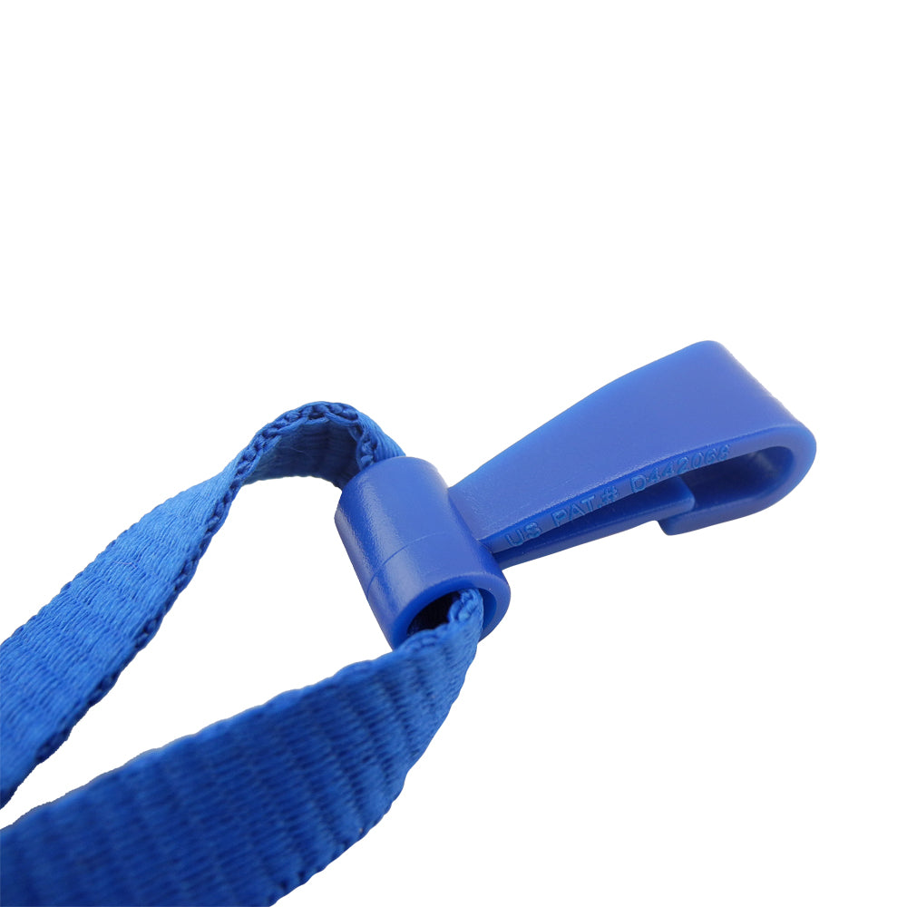 3/8" Breakaway Lanyard With Twist-Free Wide Plastic Hook