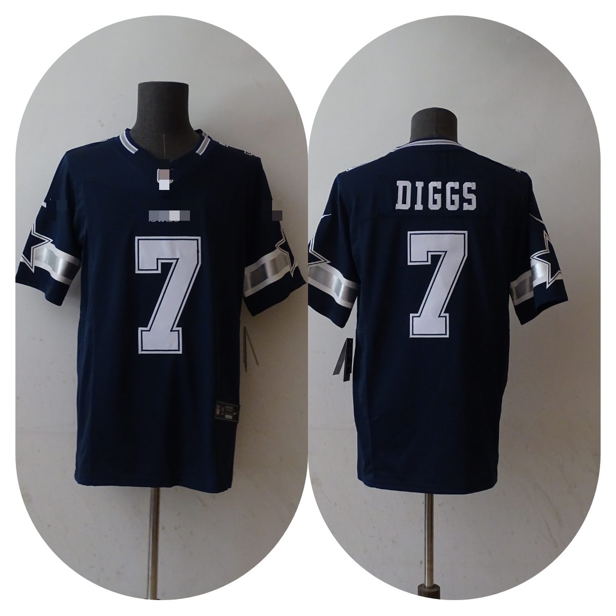 Men's Trevon Diggs Navy Dallas Cowboys Alternate Game Jersey