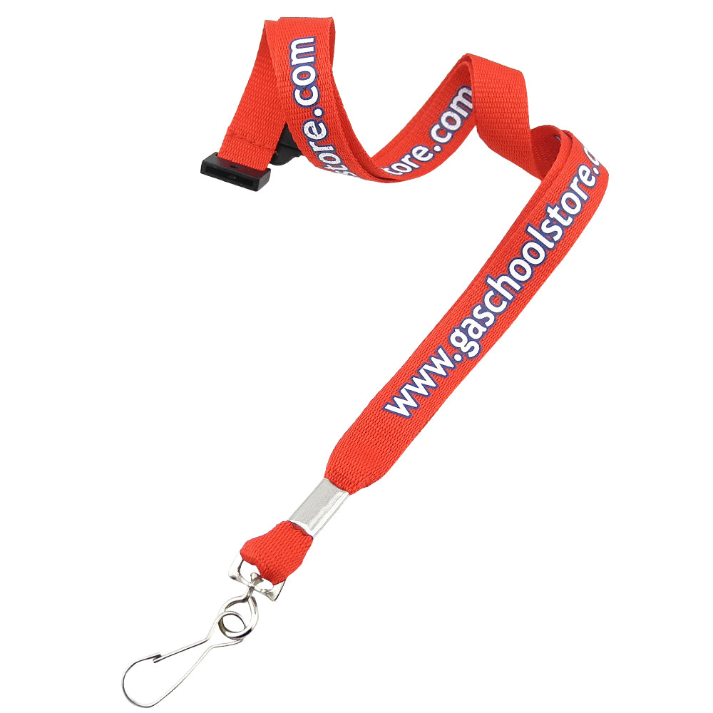 Imprinted Breakaway 5/8" Silkscreen Lanyard