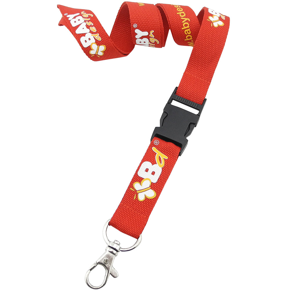 Polyester Lanyard w/ Buckle Release