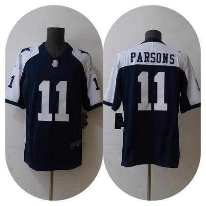 Men's Micah Parsons Navy Dallas Cowboys Alternate Game Jersey