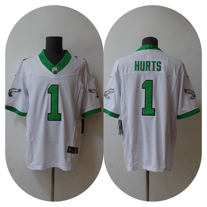 Men's Nike Jalen Hurts Green Philadelphia Eagles Player Jersey