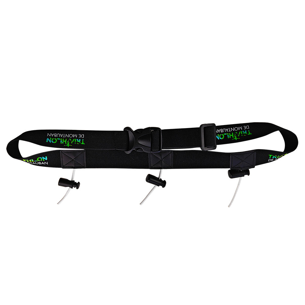 Elastic Triathlon race number belts