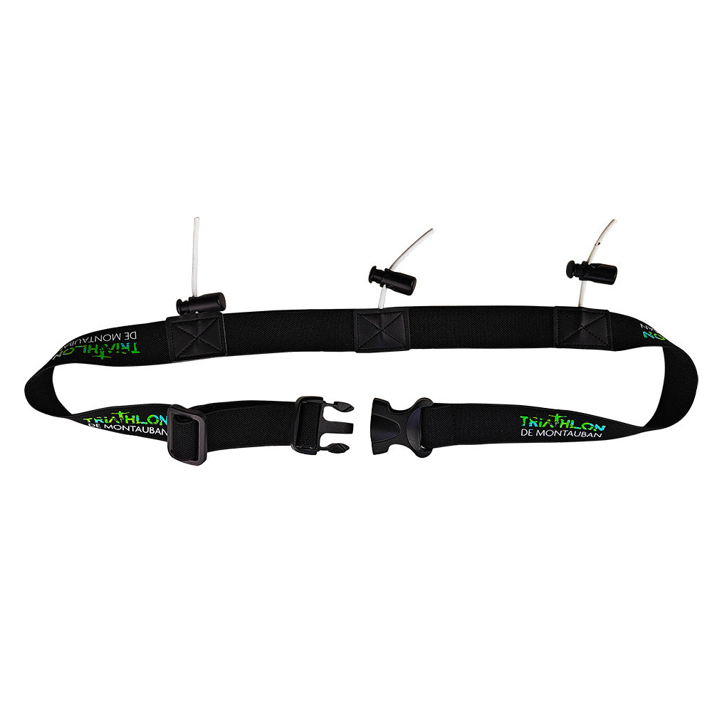 Elastic Triathlon race number belts