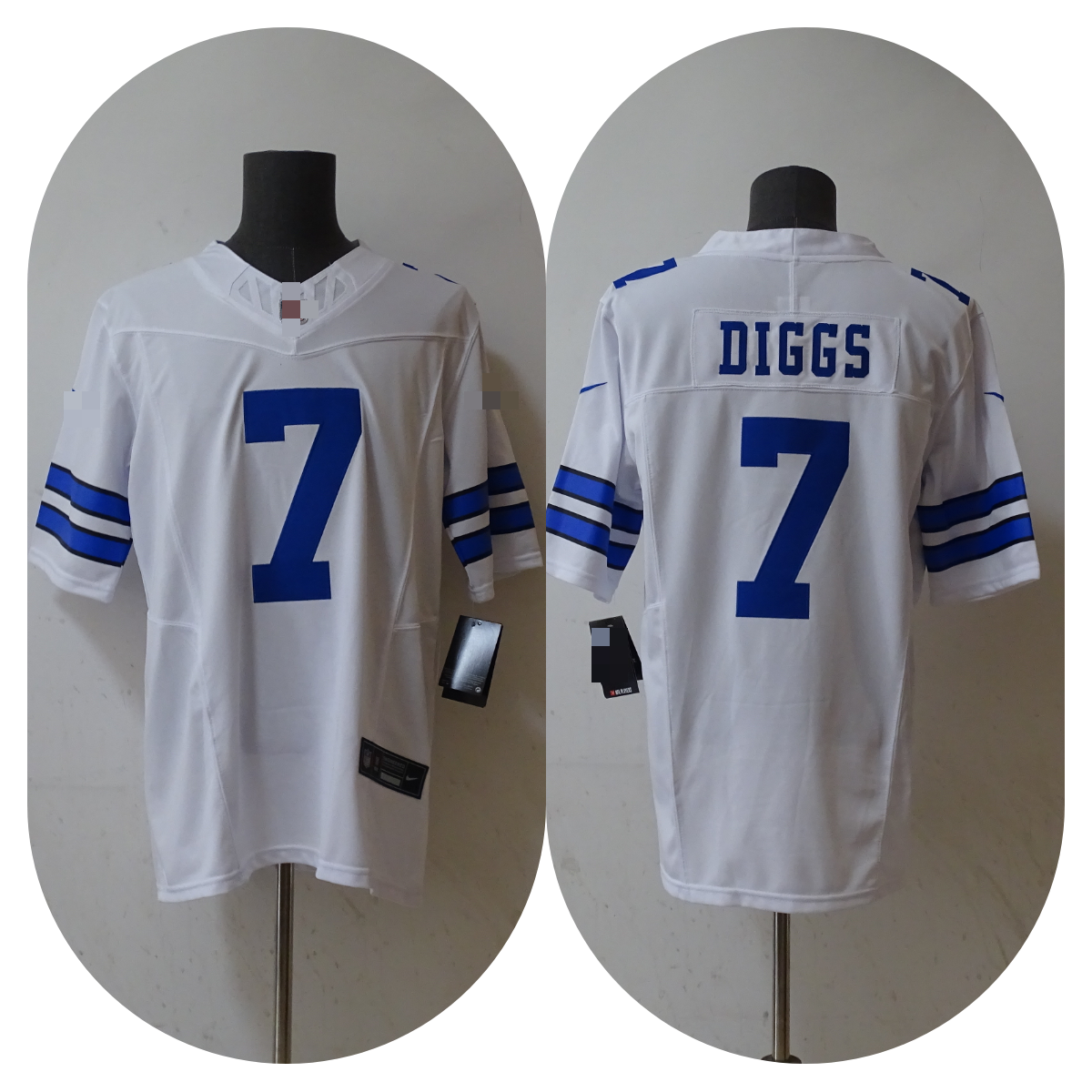 Men's Trevon Diggs Navy Dallas Cowboys Alternate Game Jersey