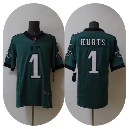 Men's Nike Jalen Hurts Green Philadelphia Eagles Player Jersey