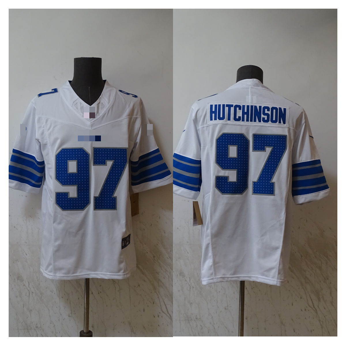 Men's Aidan Hutchinson Black Detroit Lions Legend Jersey