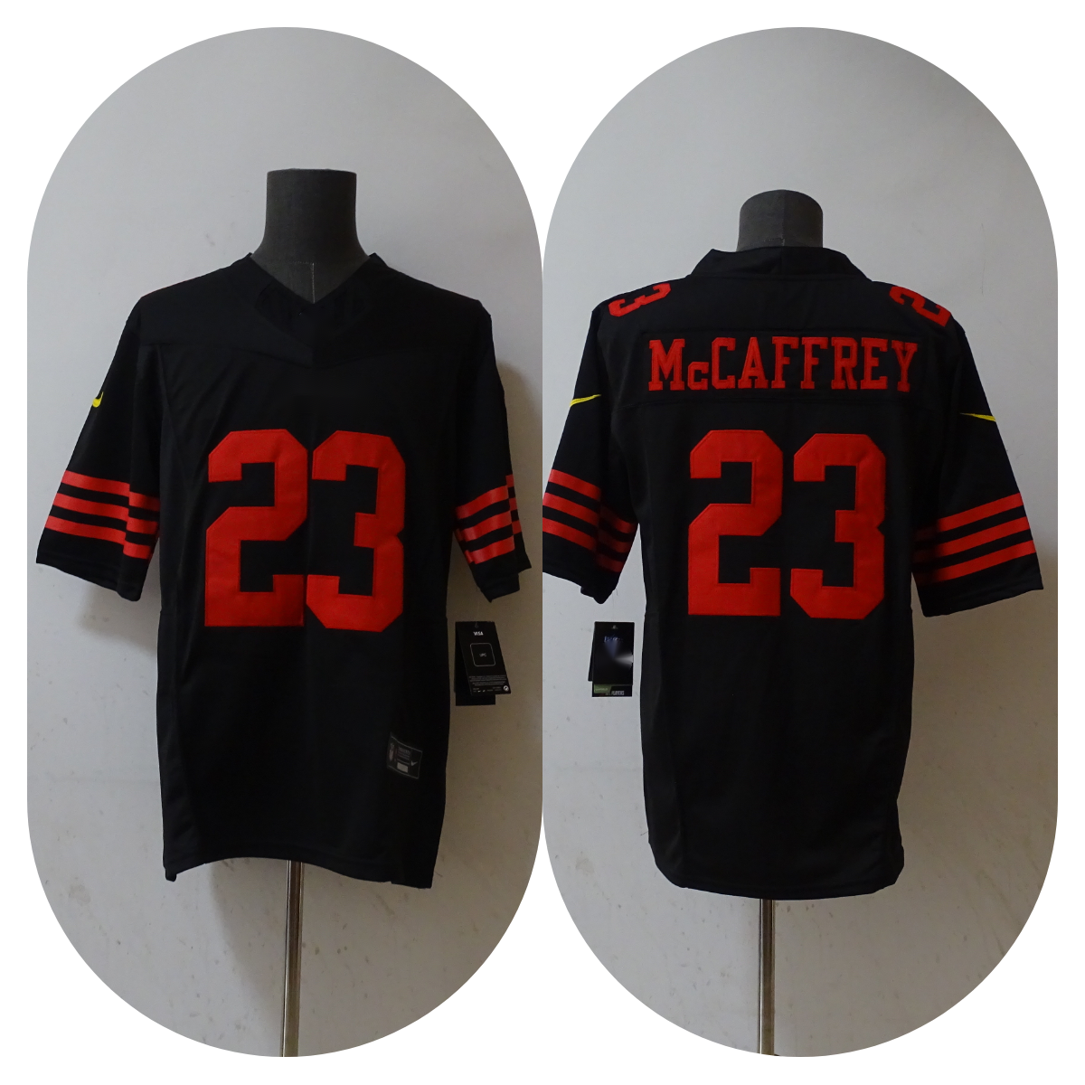 23# Christian McCaffrey San Francisco 49ers Football Game Jersey