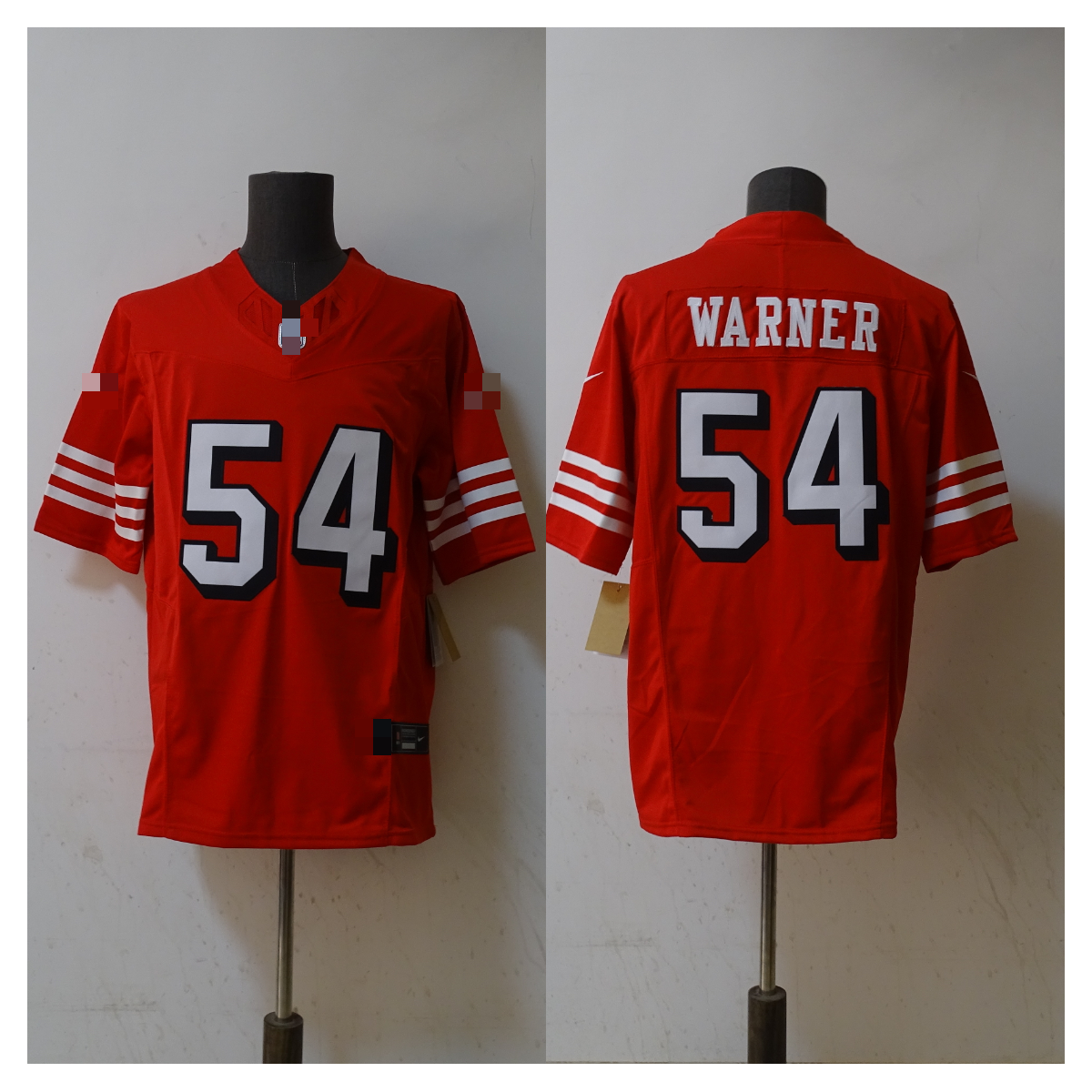 Fred Warner #54 San Francisco 49ers Stitched F.U.S.E. Jersey