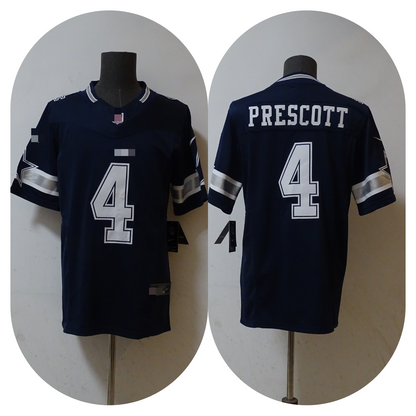 Men's Dak Prescott Navy Dallas Cowboys Alternate Game Jersey