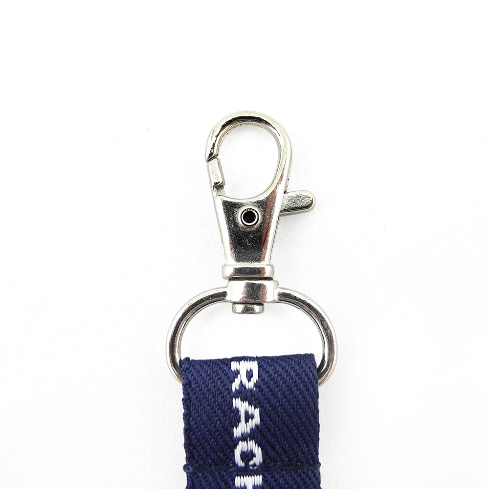 1"Woven Lanyard w/ Custom Imprint Embroidered