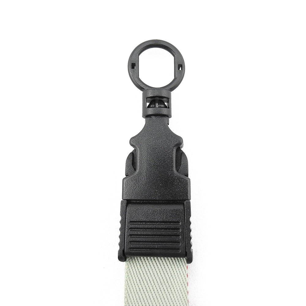 Custom Woven Lanyards w/ Plastic Attachment ID Badge Holder