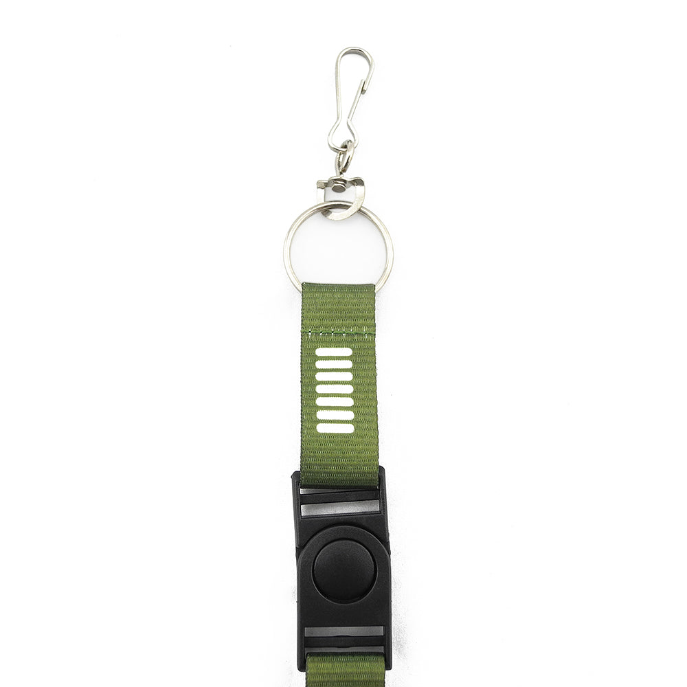 1"Dye Sublimation keyring Lanyards with Buckle Release