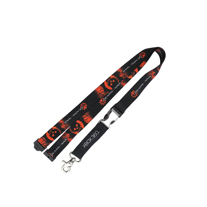 1"Dye-Sublimated  Lanyard w/ metal Buckle Release