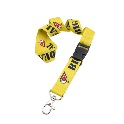 1" Dye Sublimated Lanyard W/ Buckle Release