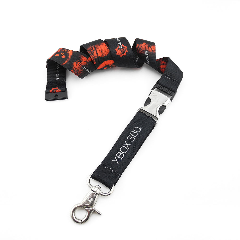 1"Dye-Sublimated  Lanyard w/ metal Buckle Release