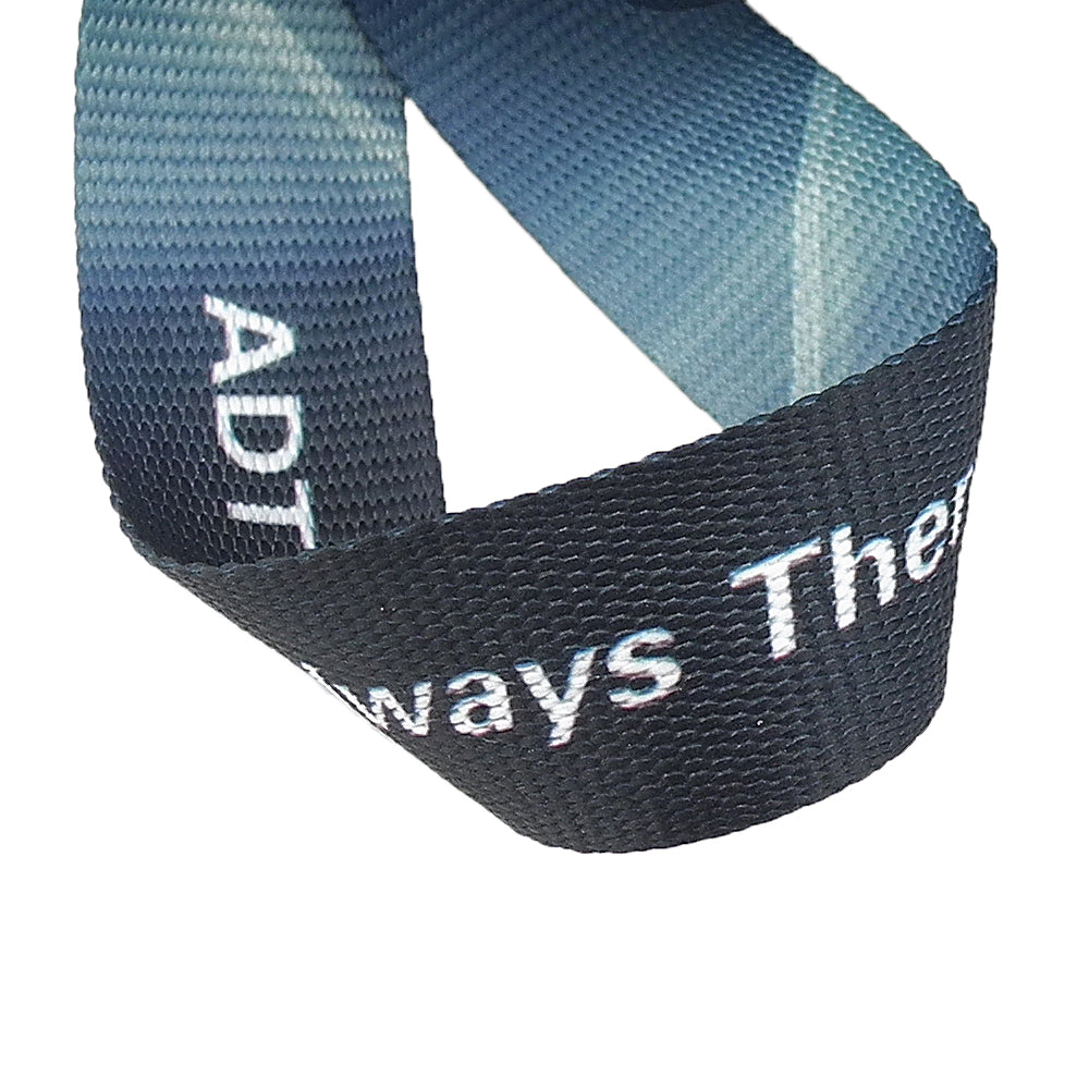 1"Dye Sublimation Lanyards with Oval Hook