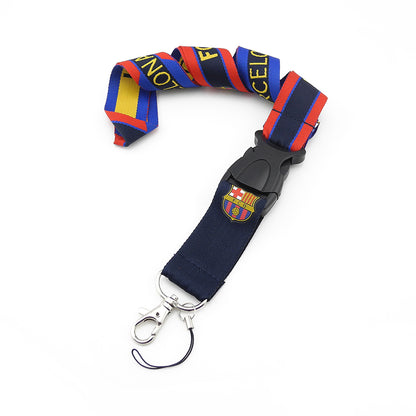 Detachable Woven Lanyards w/ Buckle Release