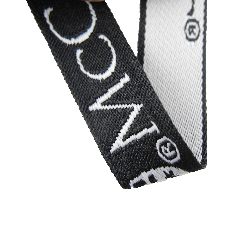 5/8" Woven Lanyard w/ Bulldog clip