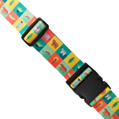 Custom printed luggage belts straps