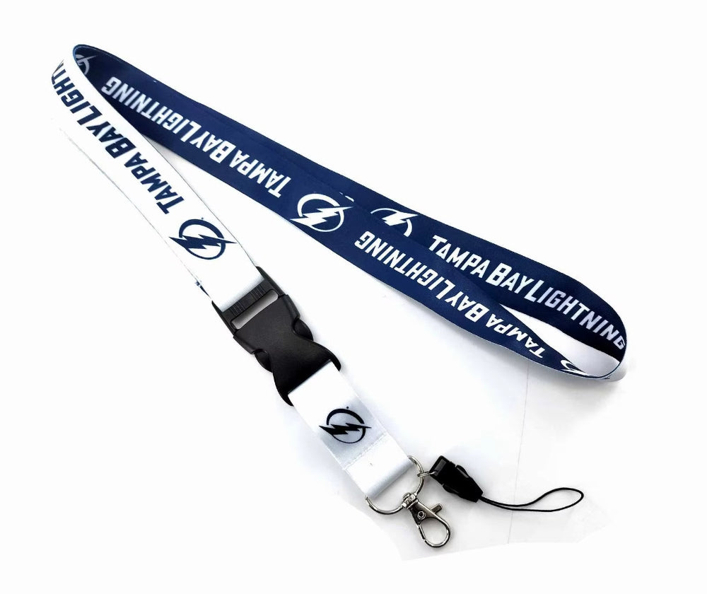 10-piece set NHL sport teams Lanyard with Detachable Buckle