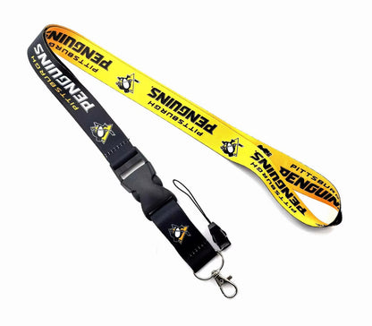 10-piece set NHL sport teams Lanyard with Detachable Buckle