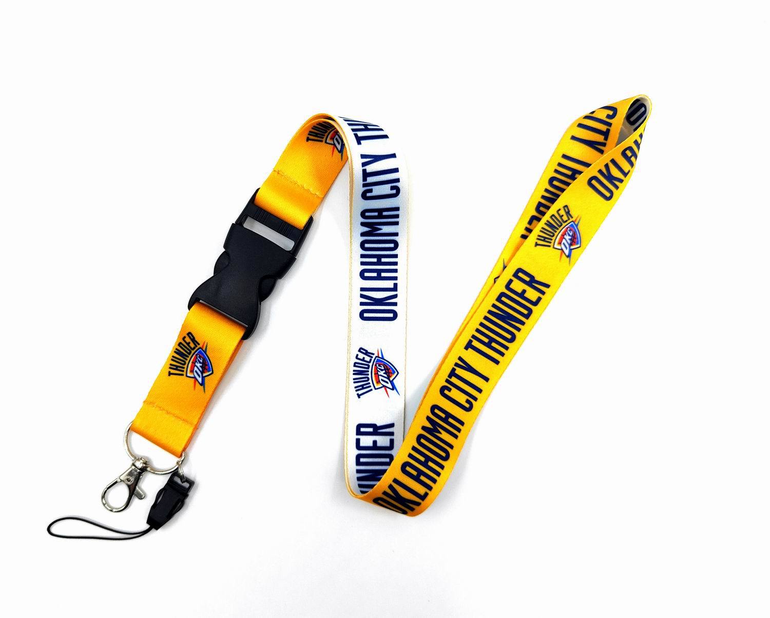 10-piece set US Nba Basketball Club Thermal Gradient Long Neck Lanyard