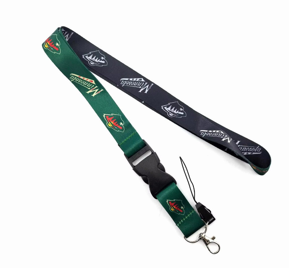 10-piece set NHL sport teams Lanyard with Detachable Buckle