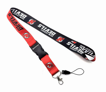 10-piece set NHL sport teams Lanyard with Detachable Buckle