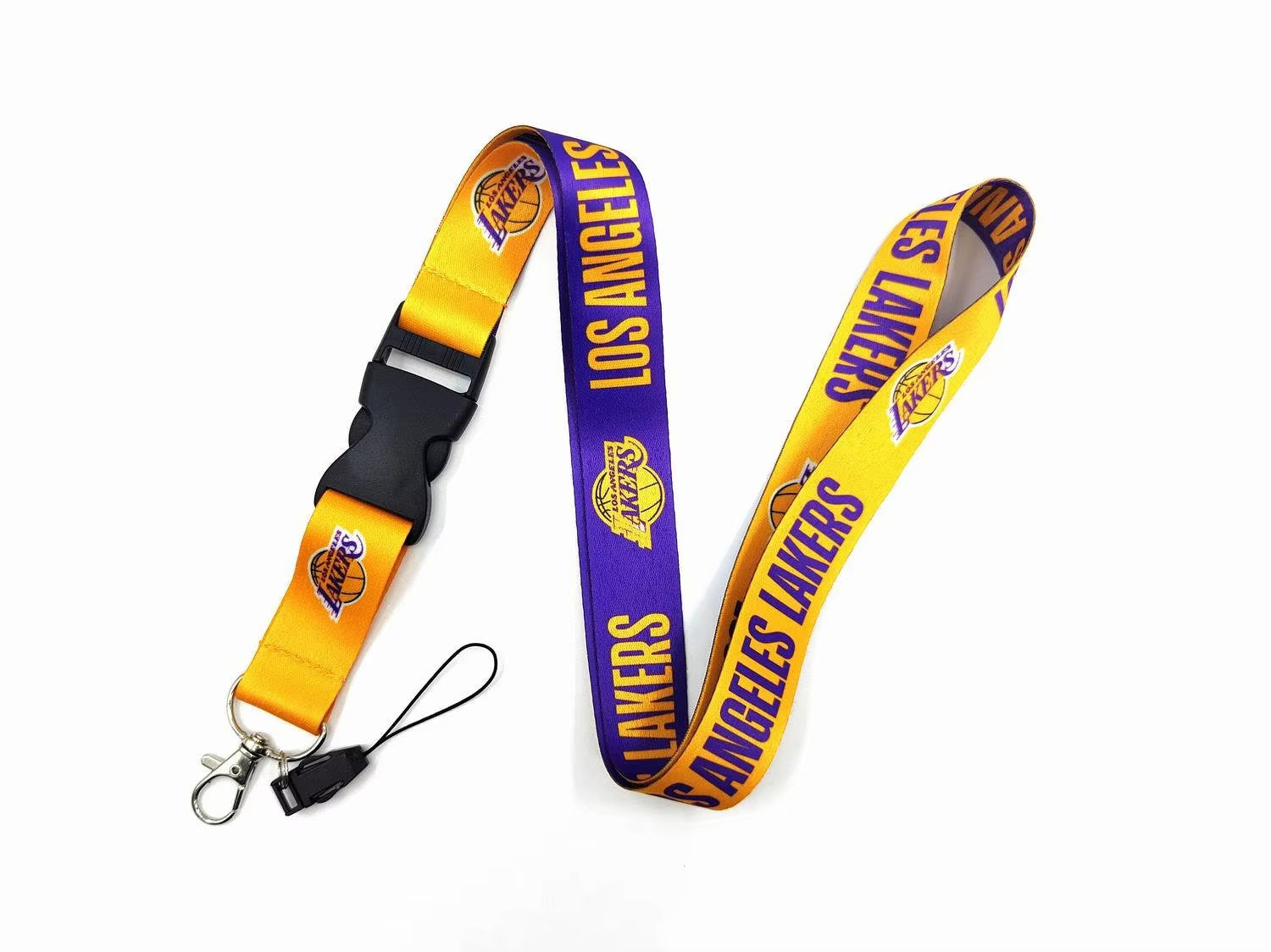 10-piece set US Nba Basketball Club Thermal Gradient Long Neck Lanyard