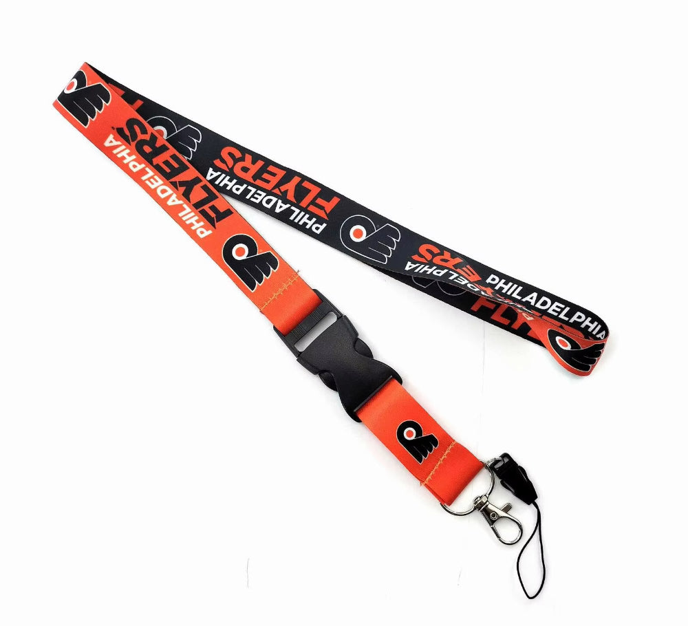 10-piece set NHL sport teams Lanyard with Detachable Buckle