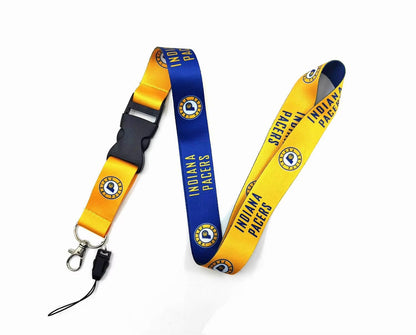 10-piece set US Nba Basketball Club Thermal Gradient Long Neck Lanyard