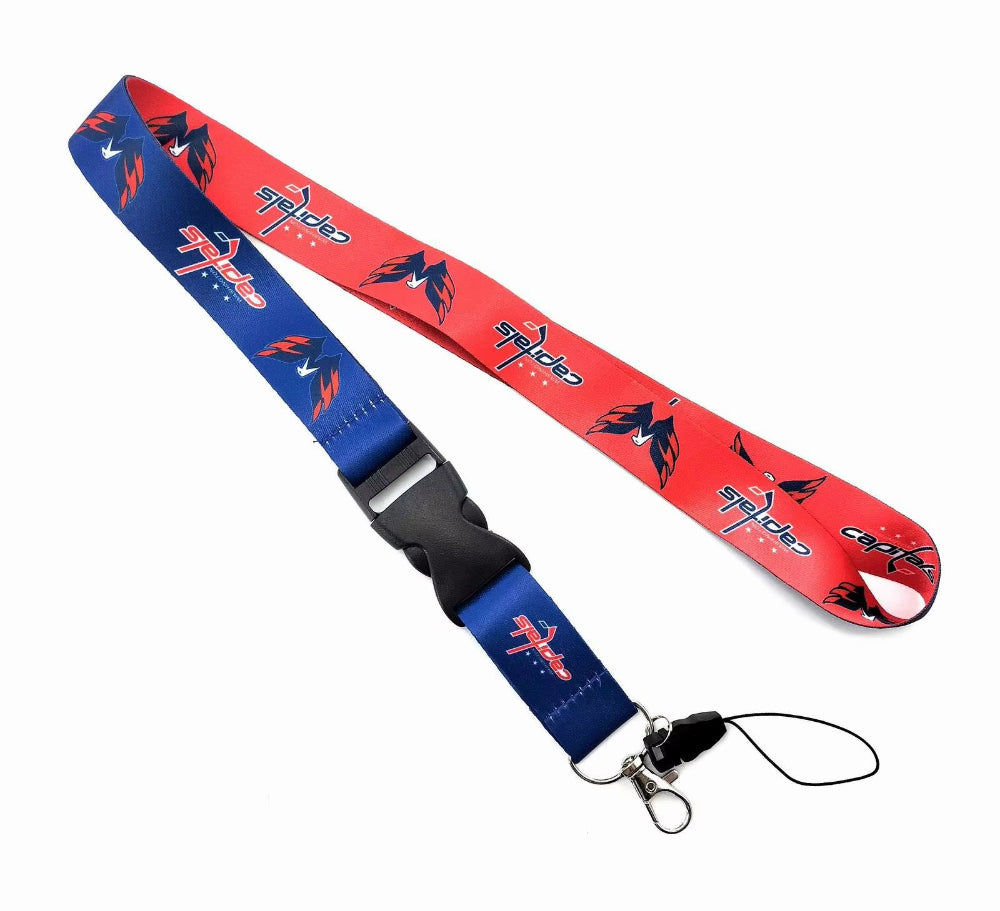 10-piece set NHL sport teams Lanyard with Detachable Buckle