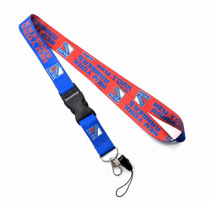 10-piece set NHL sport teams Lanyard with Detachable Buckle