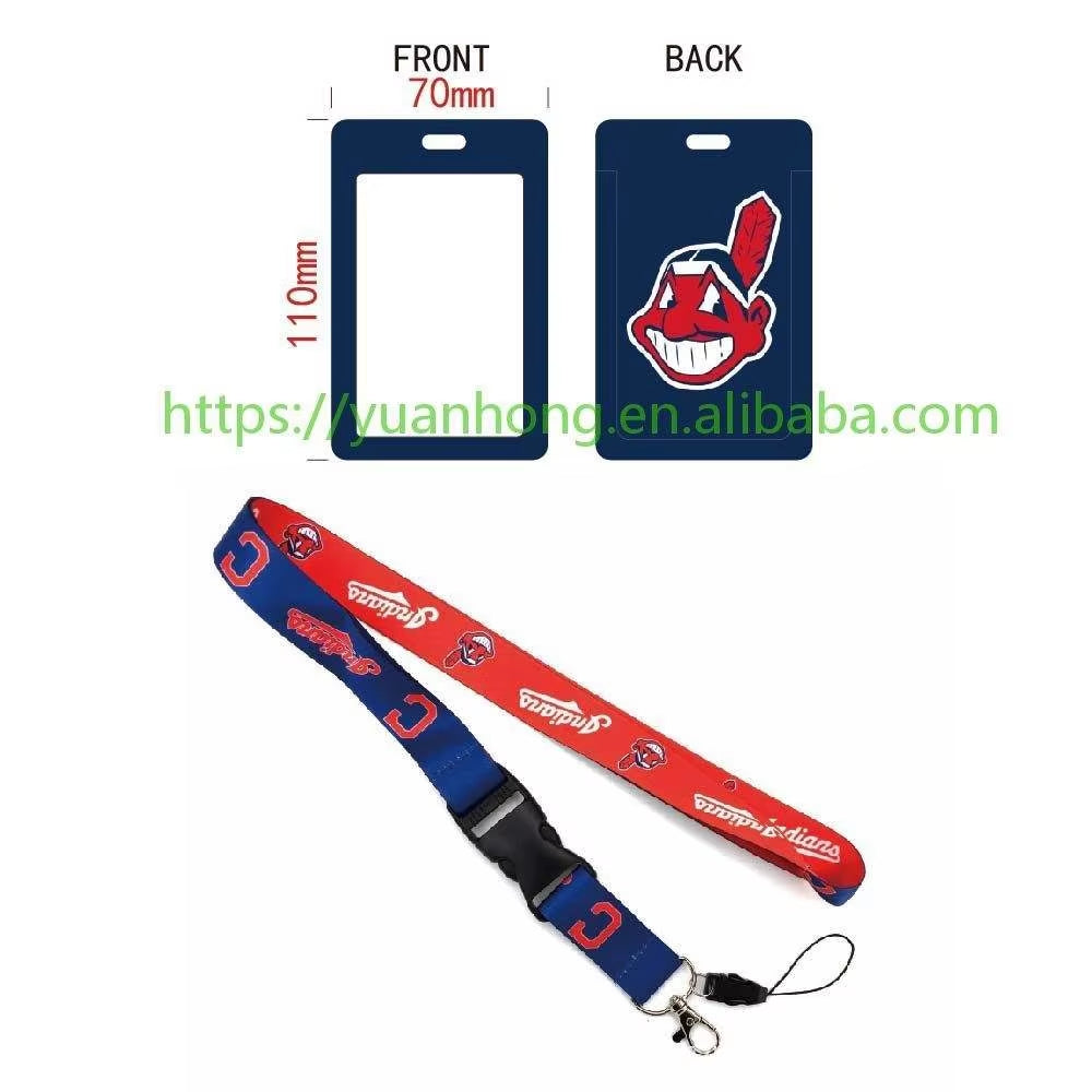 10-piece set MLB Baseball Lanyard Tag ID Holder