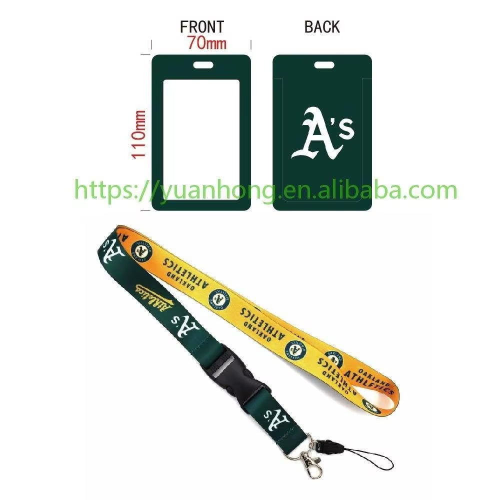 10-piece set MLB Baseball Lanyard Tag ID Holder