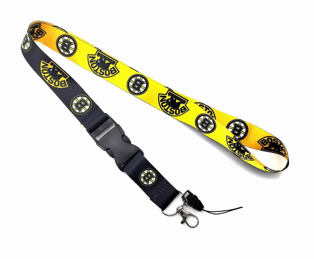 10-piece set NHL sport teams Lanyard with Detachable Buckle